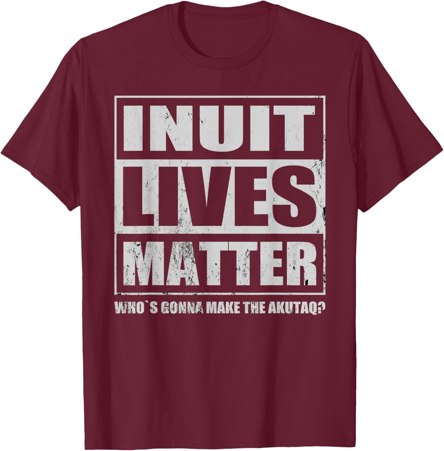Inuit Akutaq Ice Cream Inuuk Food Specialty Cuisine Women T-Shirt - T-Shirt | Maroon