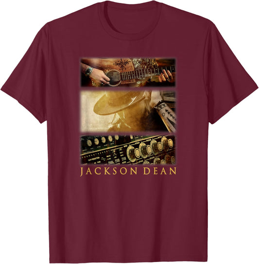 Jackson Dean T-Shirt - T-Shirt | Maroon