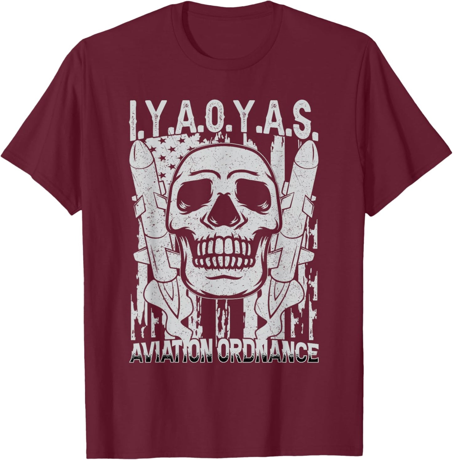 Aviation Ordnance I.Y.A.O.Y.A.S. T-Shirt - T-Shirt | Maroon