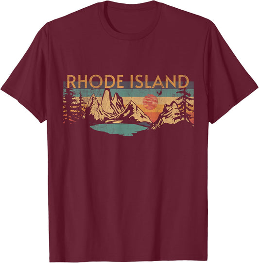 Rhode Island T-Shirt - T-Shirt | Maroon