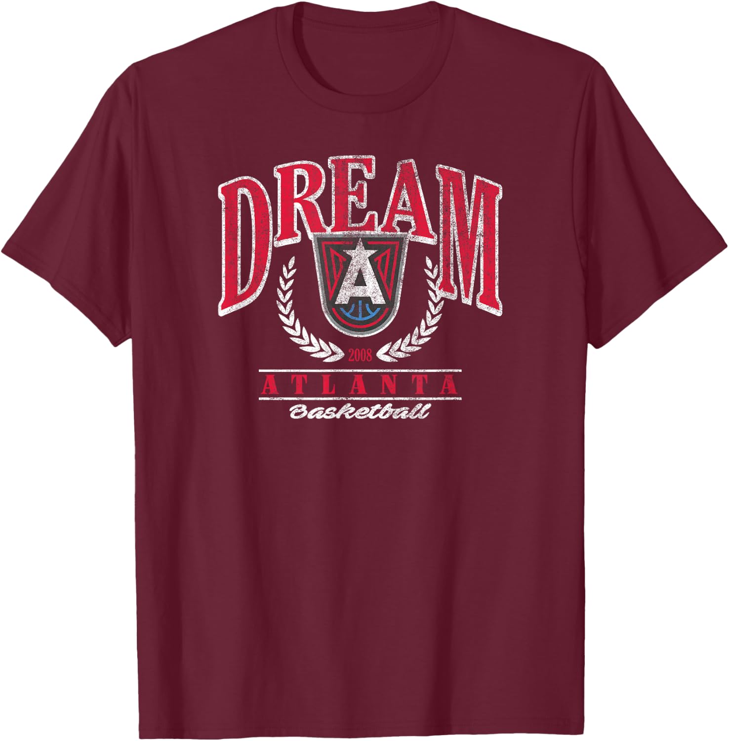 WNBA Atlanta Dream Top Class T-Shirt - T-Shirt | Maroon