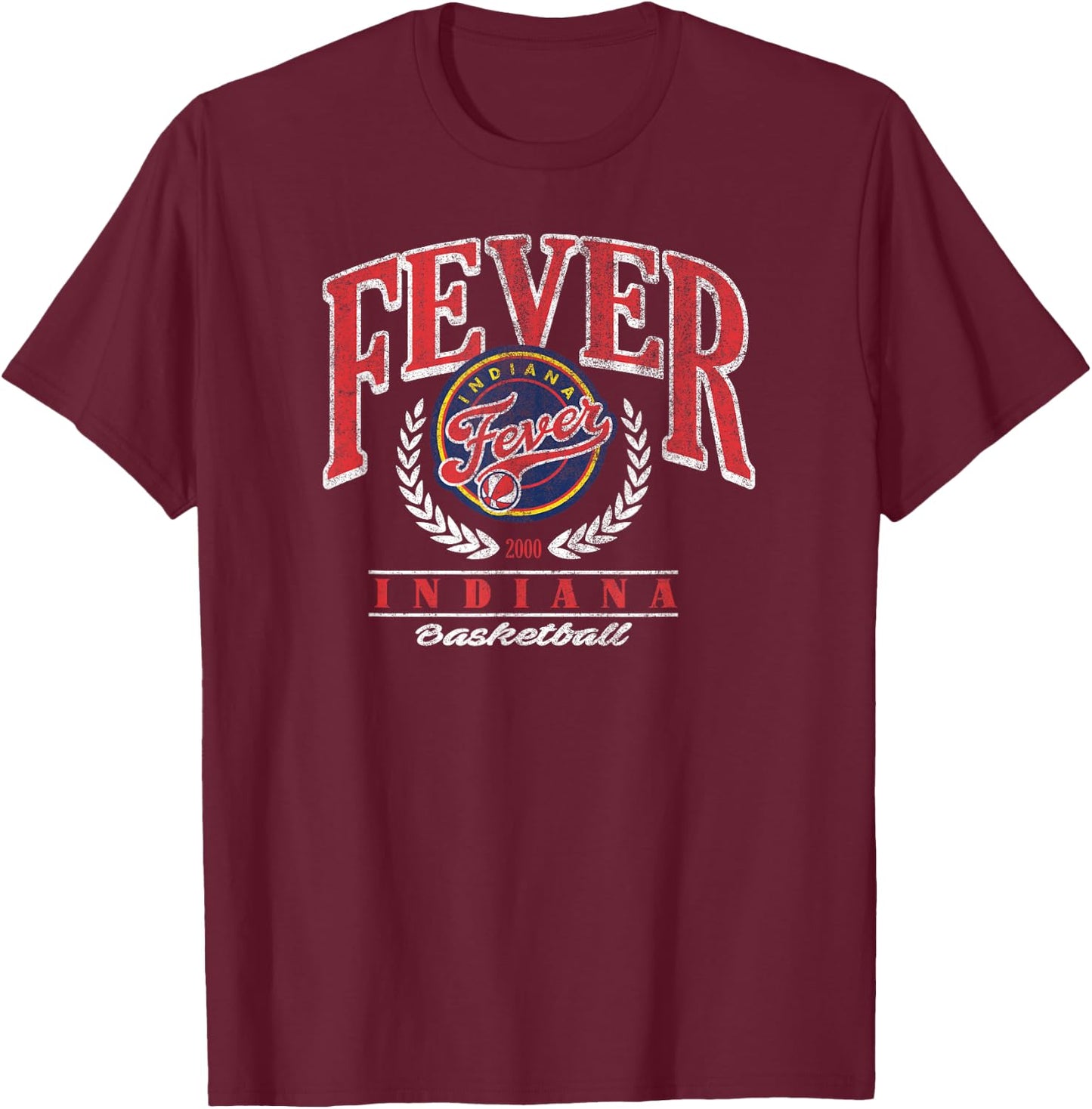 WNBA Indiana Fever Top Class T-Shirt - T-Shirt | Maroon