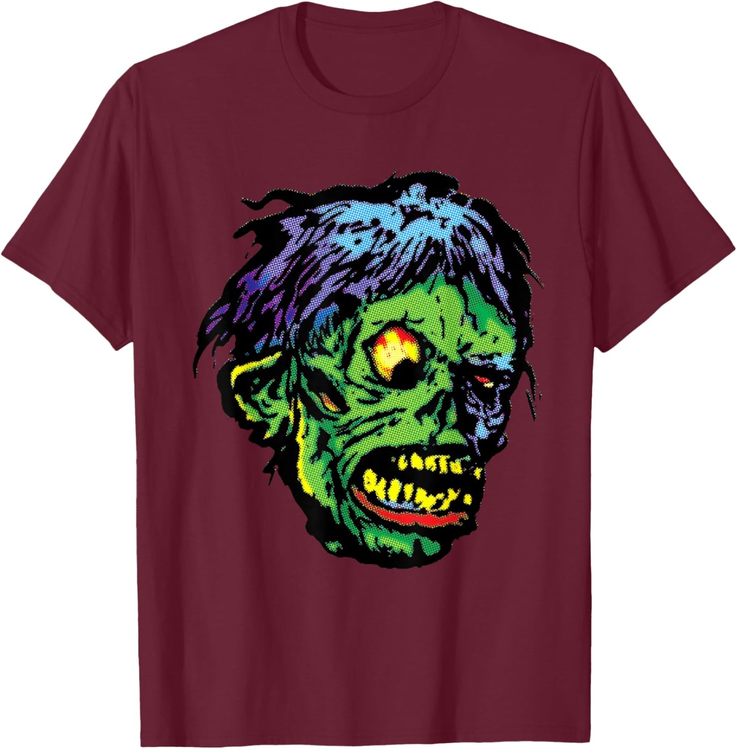 Vintage Shock Monster T-Shirt - T-Shirt | Maroon