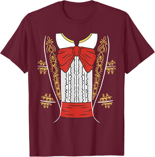 DIY Halloween Mexican Mariachi Kids Adults Traditional T-Shirt - T-Shirt | Maroon
