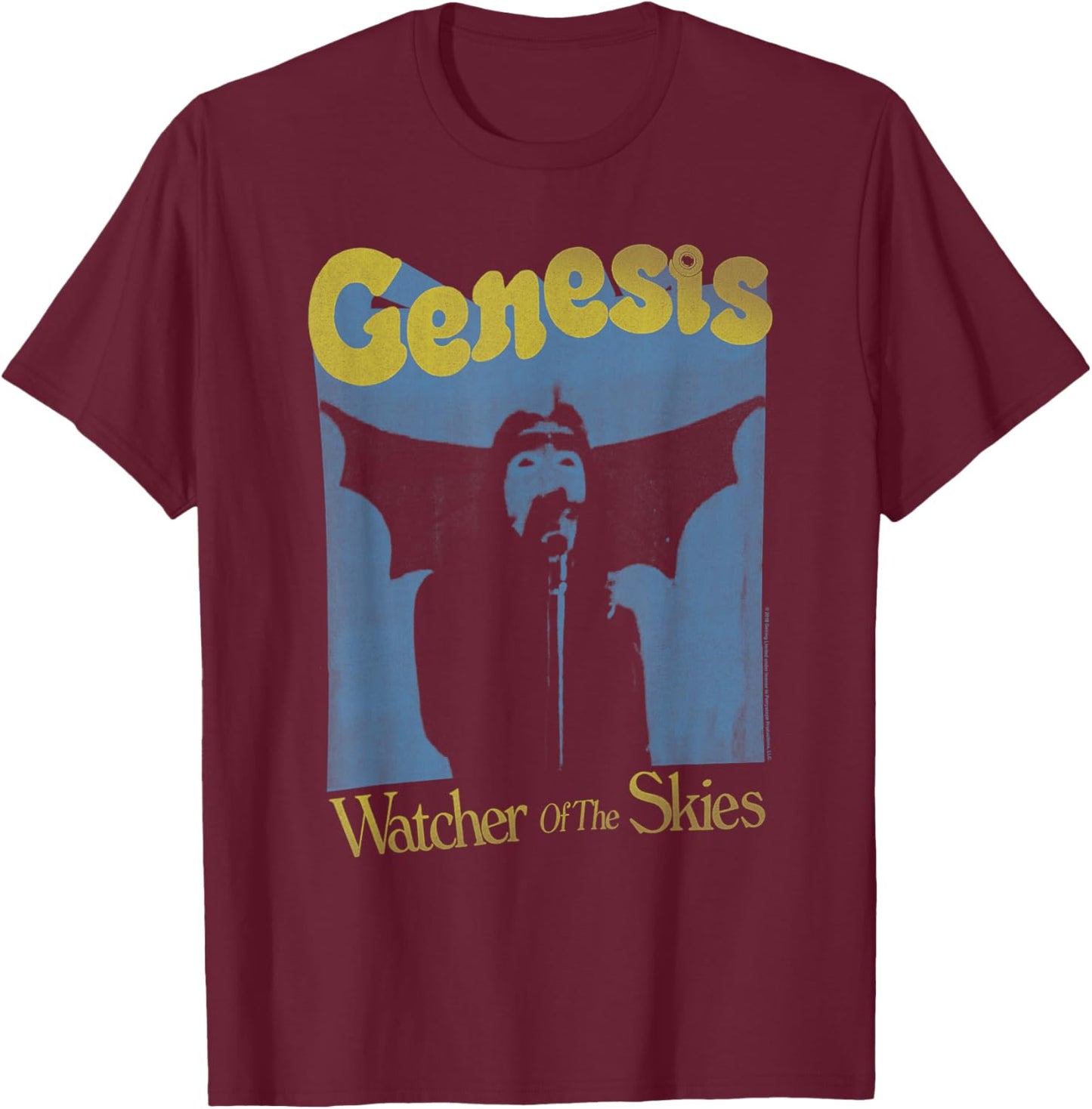 Genesis Watcher of the Skies T-Shirt - T-Shirt | Maroon
