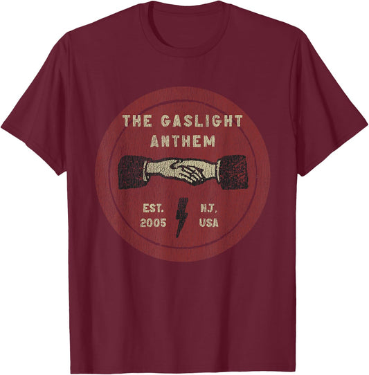 The Gaslight Anthem - Hands T-Shirt - T-Shirt | Maroon