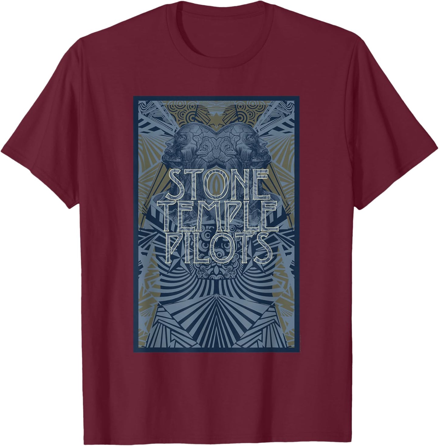 Stone Temple Pilots - Humans T-Shirt - T-Shirt | Maroon