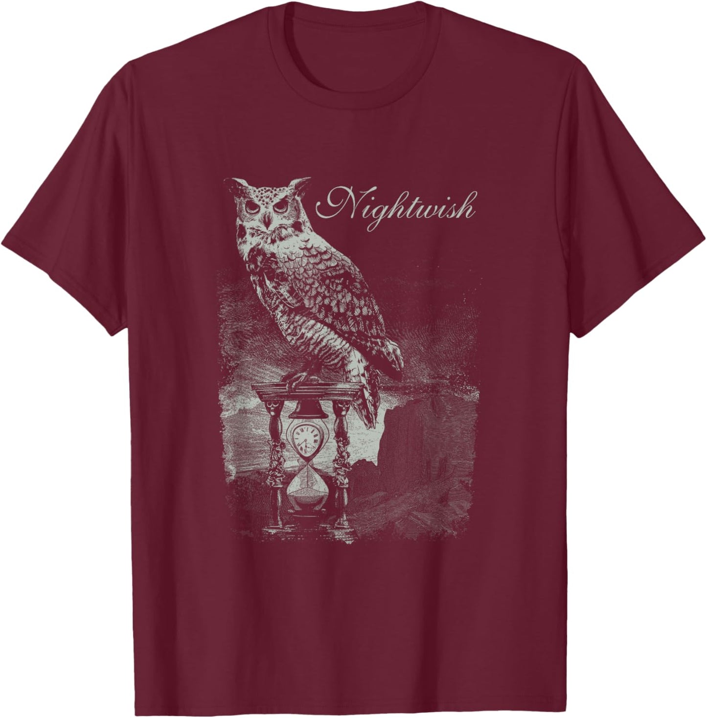Owlglass T-Shirt - T-Shirt | Maroon