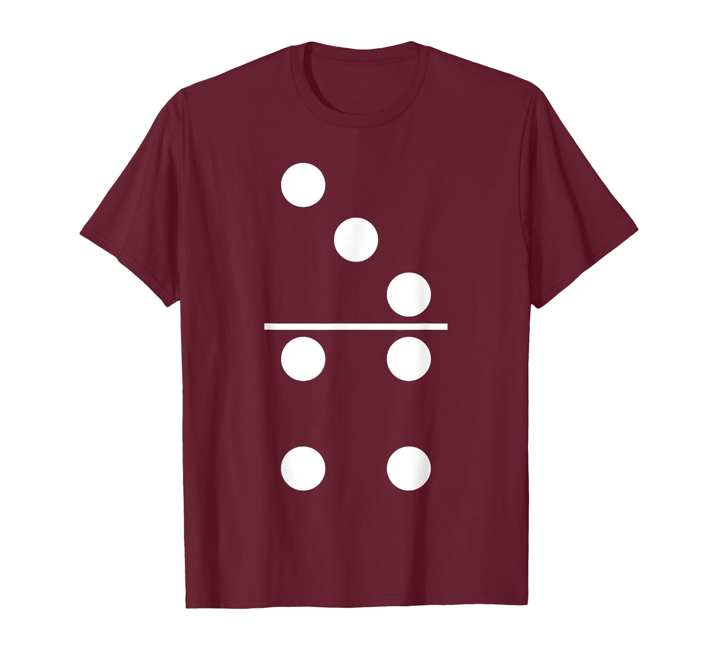Domino Game 3 4 Matching Halloween Group Costume T-Shirt