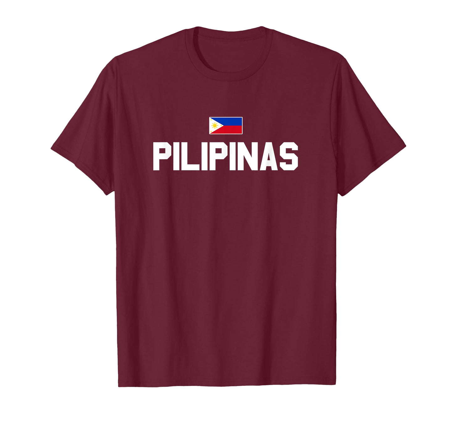 Philippines Basketball Gifts Philippines Pilipinas Basketball T-Shirt - Unisex-Kids, Black, Small