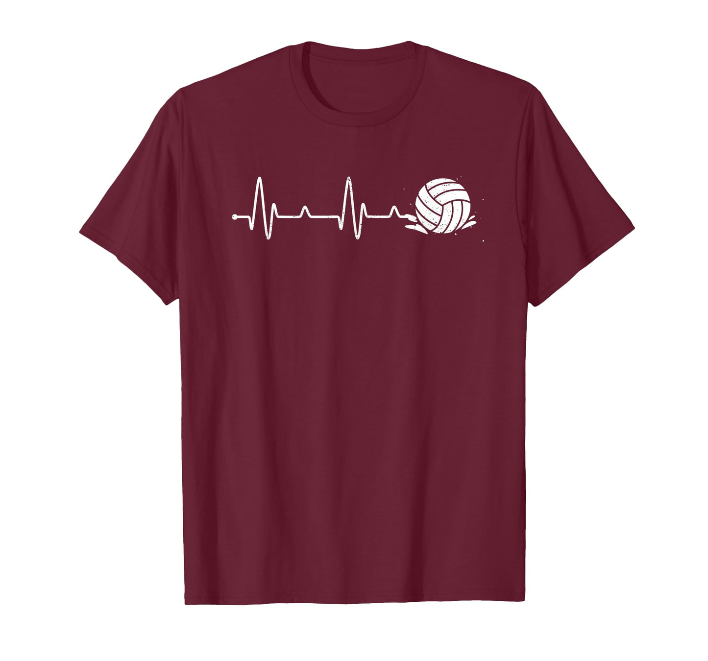 Water Polo Heartbeat Goalie Pulse Athlete Team Sport Lover T-Shirt