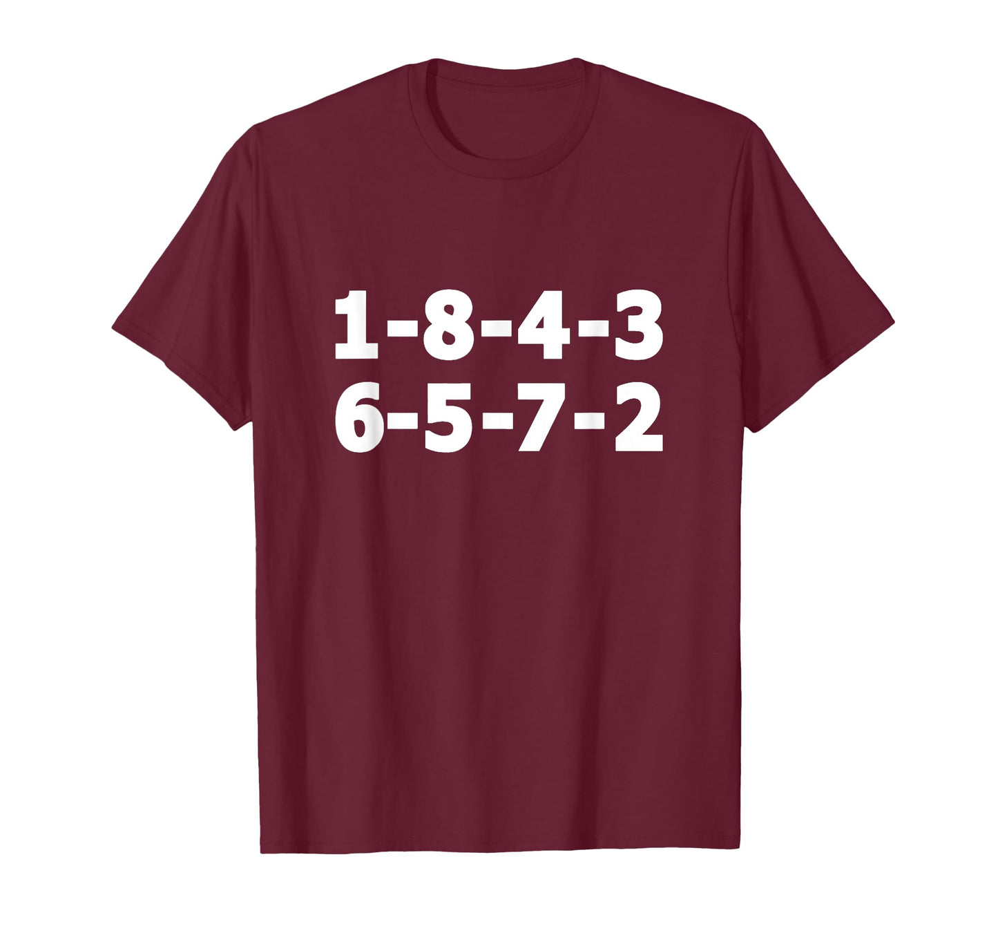1-8-4-3-6-5-7-2 Firing Order Funny Offensive Rude T-Shirt