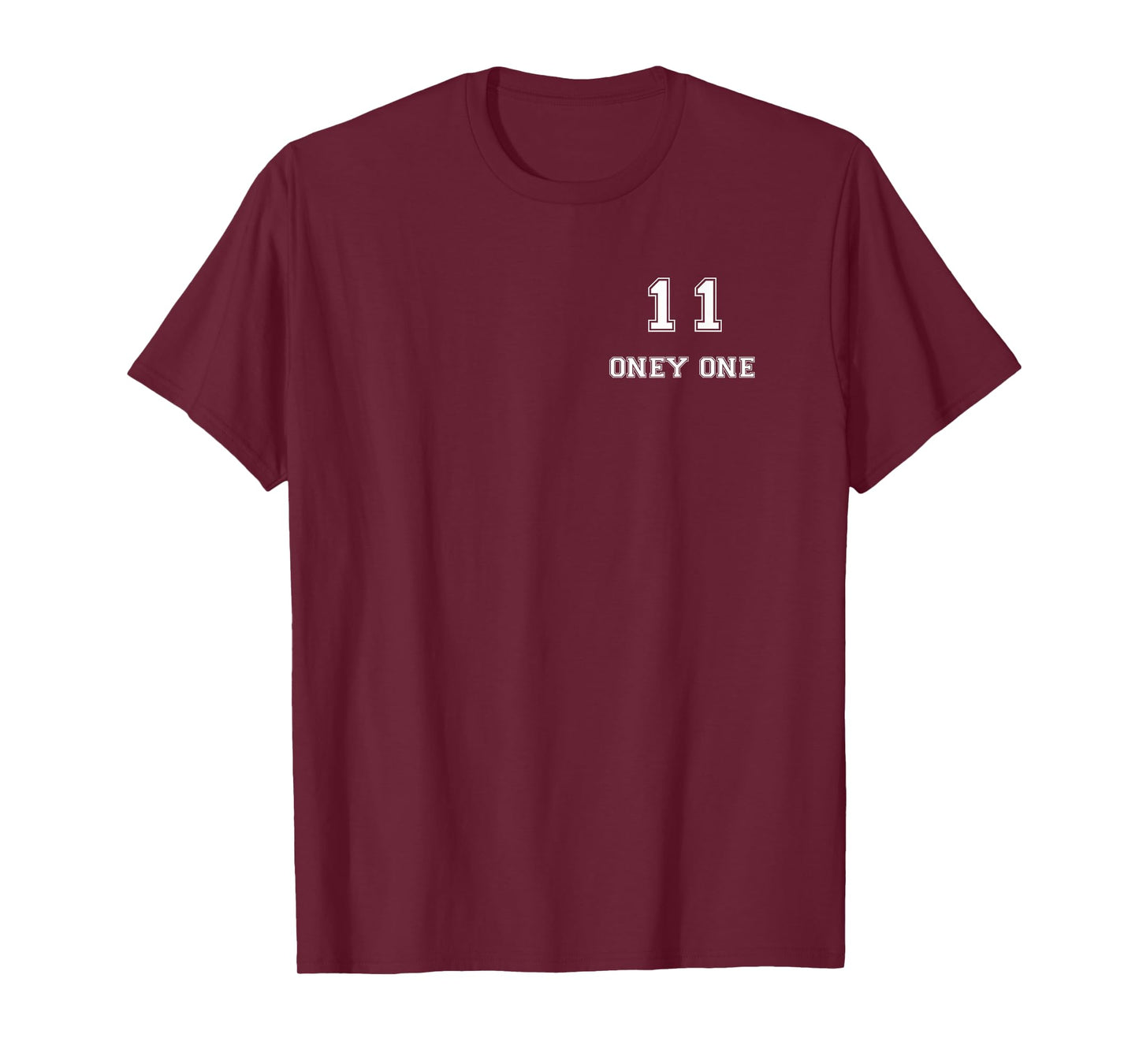 Funny Oney One Sports Jersey 11 Number T-Shirt T-Shirt