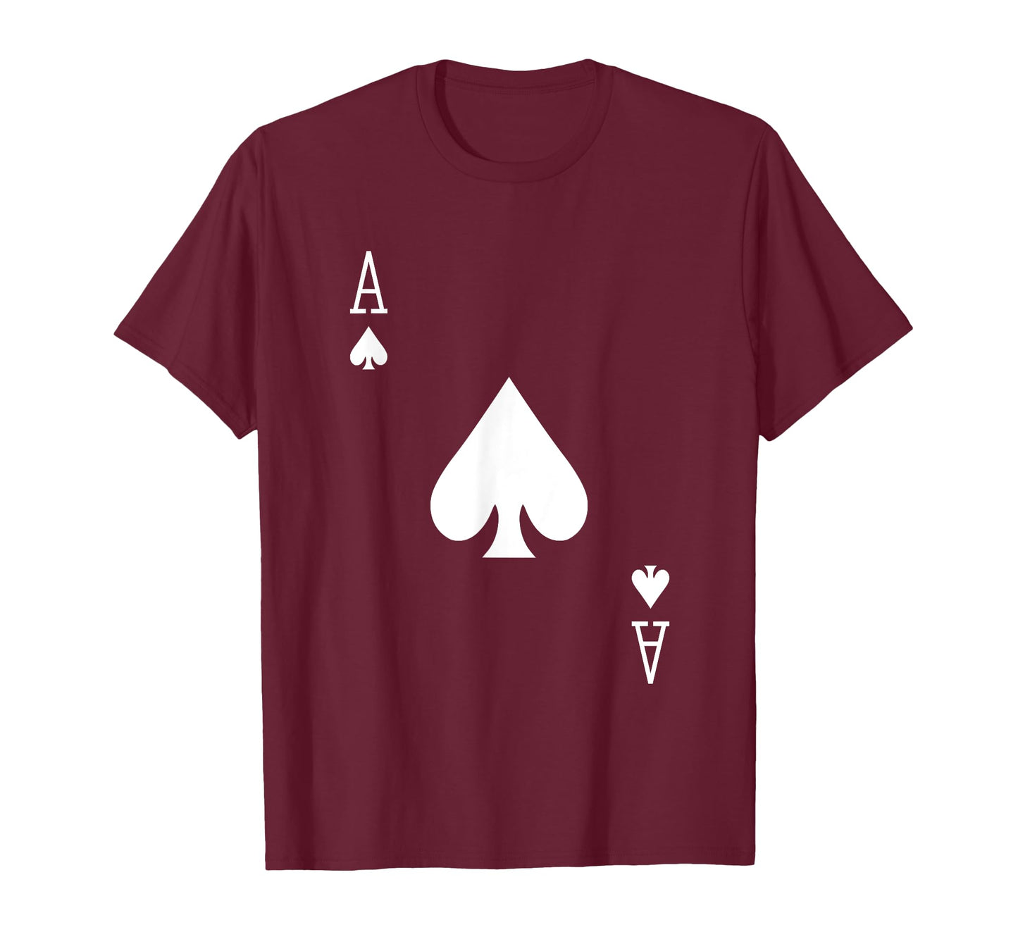 Him & Her Valentines Day Ace of Spades Poker Cards Matching T-Shirt
