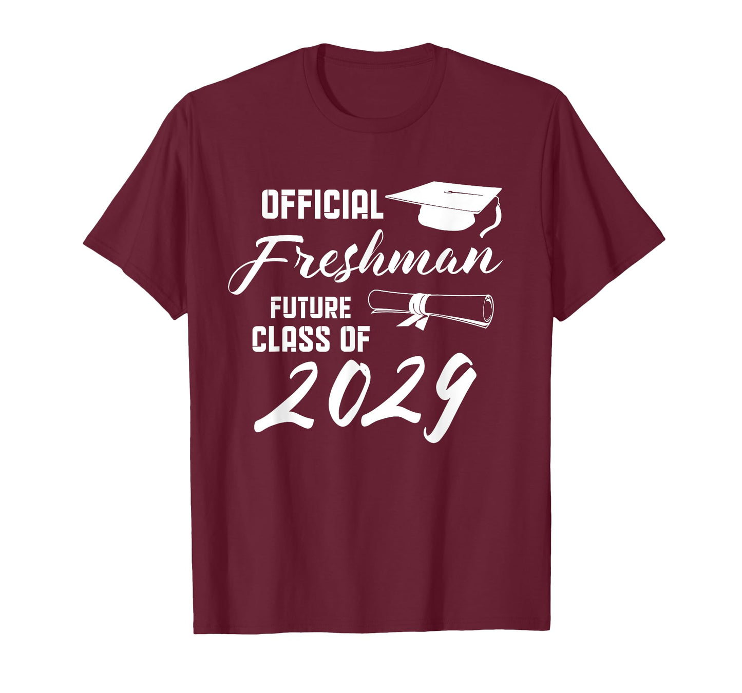 Official Freshman Future Class Of 2029 First Day Of School T-Shirt