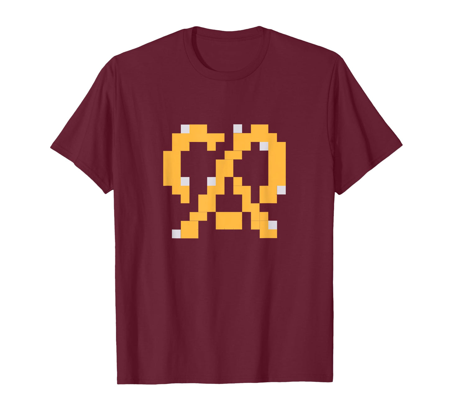 Pixel Pretzel 80s Video Game Easy Halloween Group Costume T-Shirt
