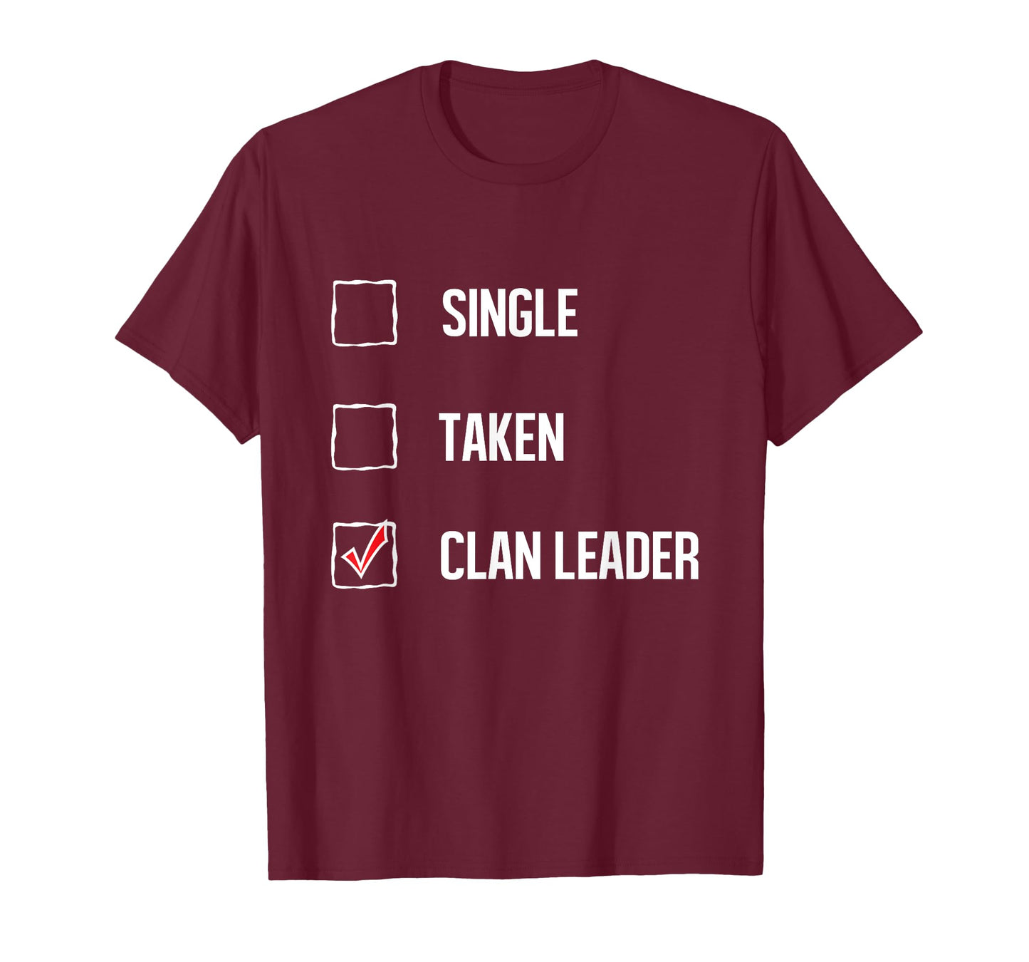 Clan Leader Gift For Gamers of Clash Women Men T-shirt T-Shirt