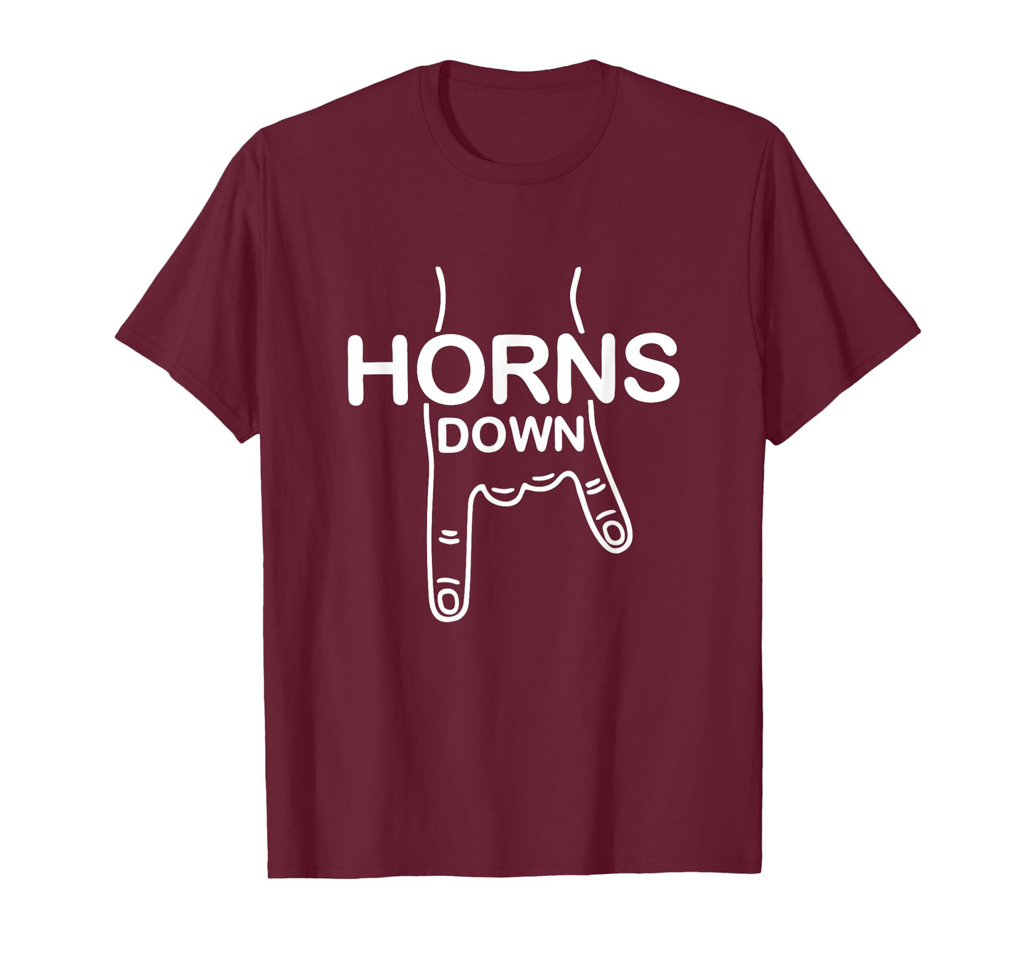 Horns Down Rivalry T-Shirt