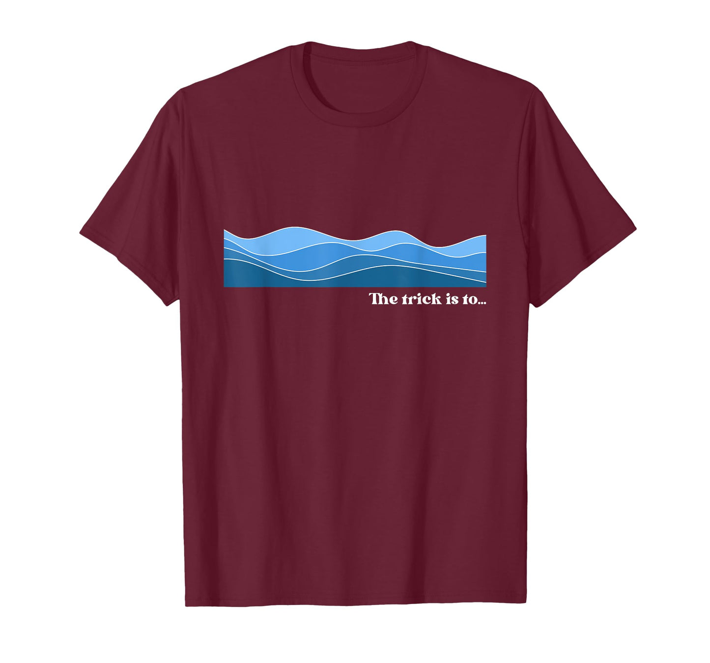 Phish Gear: Wilson - The Trick is to Surrender to the Flow T-Shirt