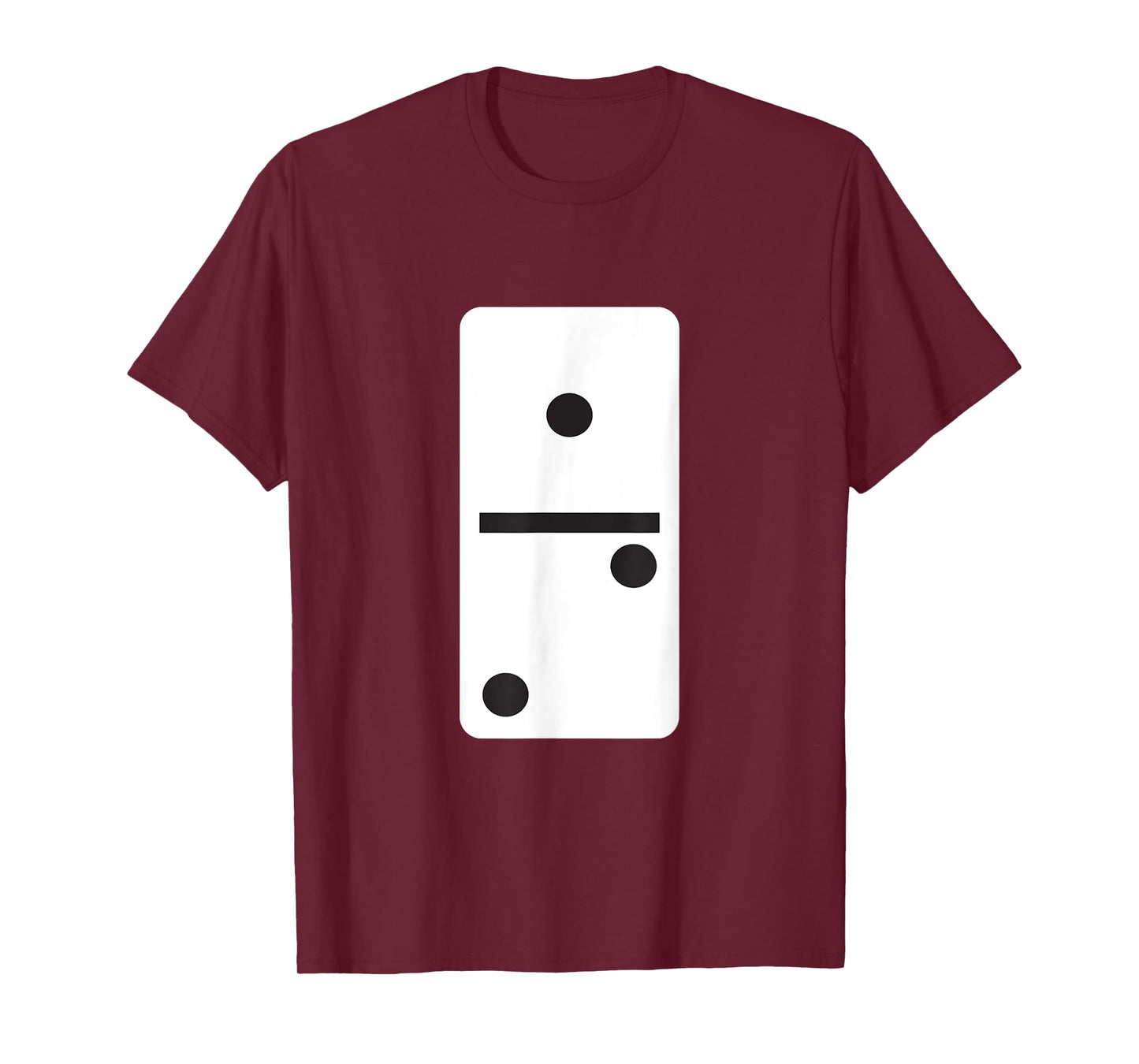 One Two Dominoes T-Shirt Halloween Costume Domino Game T-Shirt
