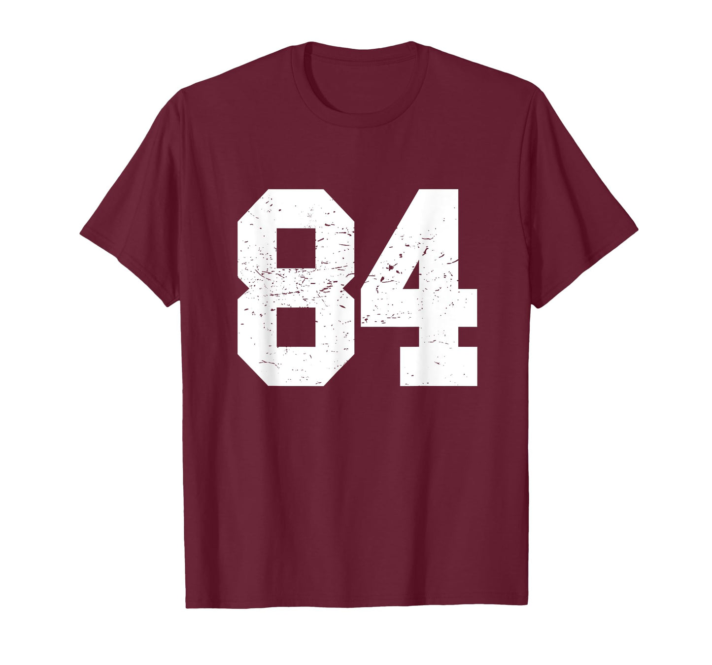 #84 Sports Fan Player T Shirt Number 84 Game Winner Lucky T-Shirt