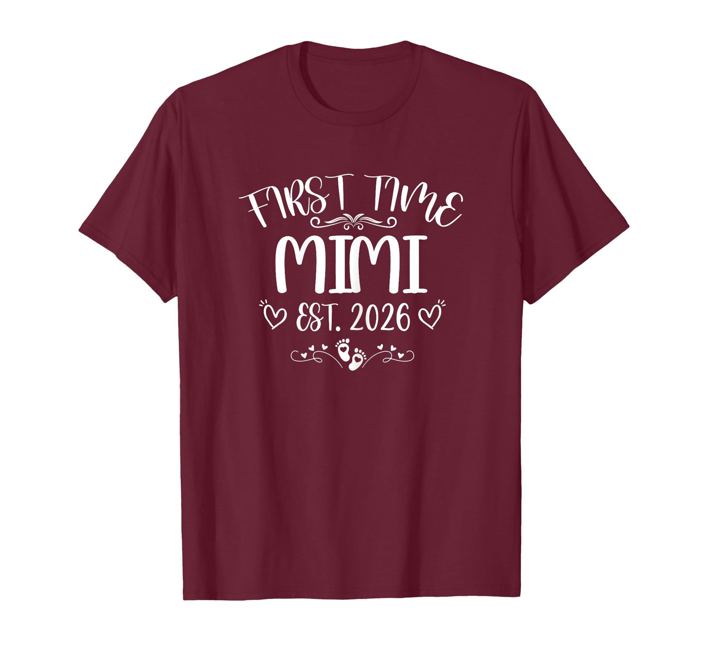 First time Mimi Est 2026 Soon to Be Mom Mother's Day T-Shirt