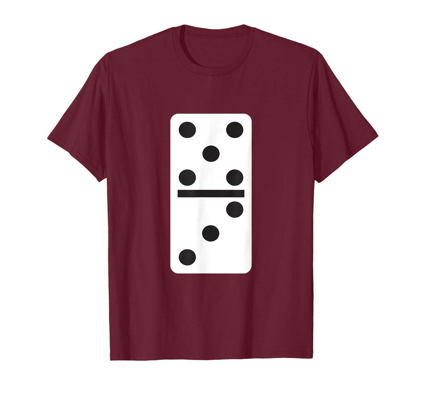 Five Three Dominoes T-Shirt Halloween Costume Domino Game T-Shirt