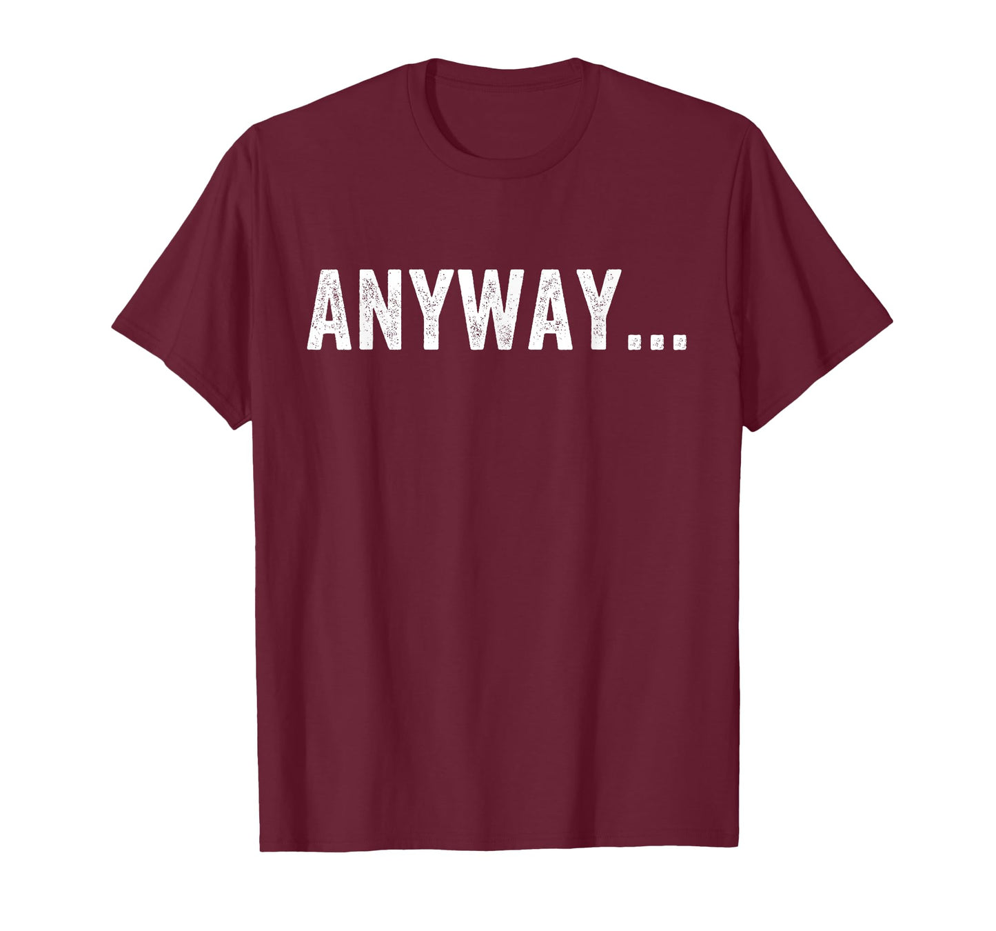 Anyway Unisex-Adults Black Classic Fit Modern Crew Neck Short Sleeve T-Shirt