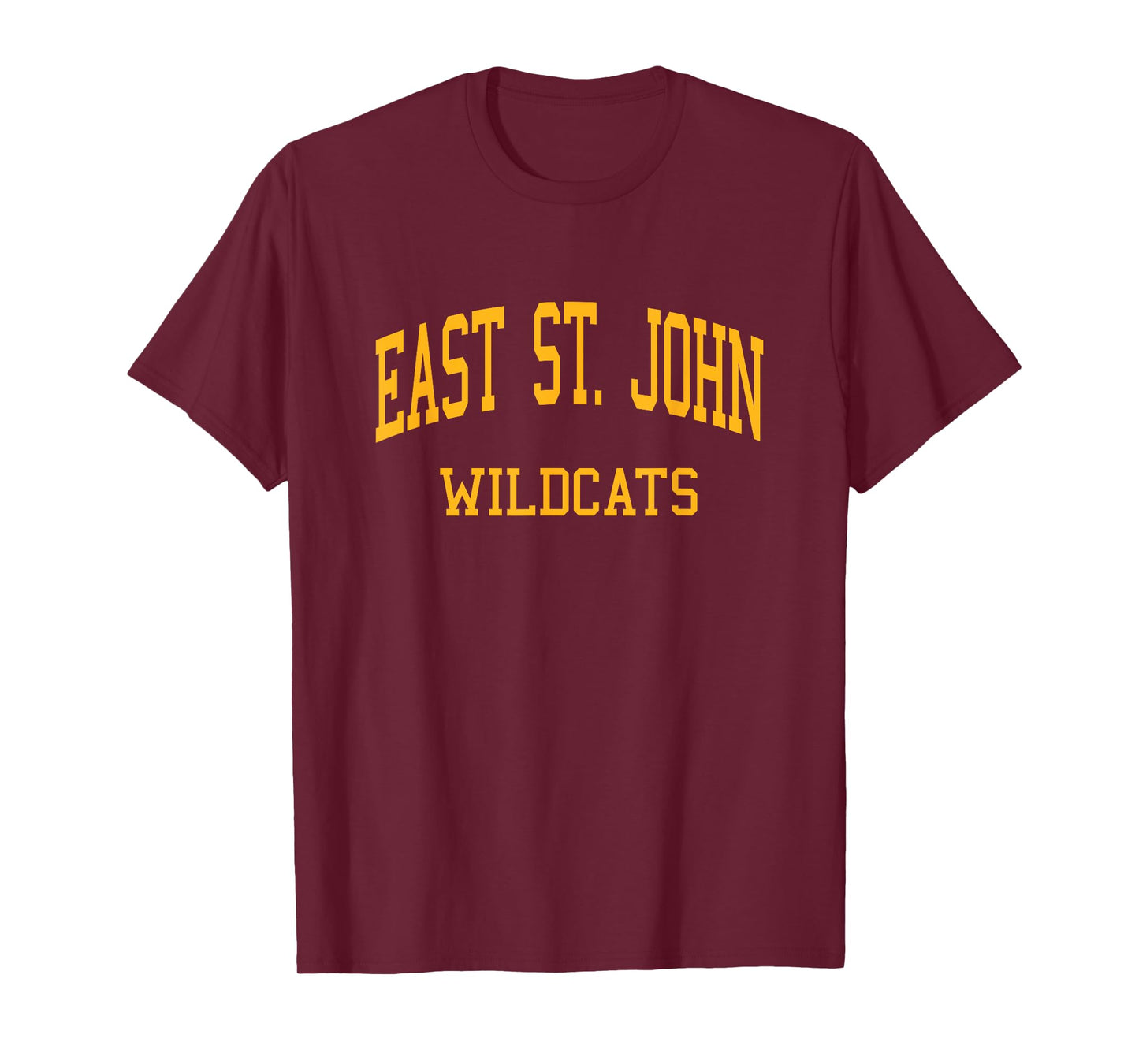 East St. John High School HS Reserve LA Retro Sports T-Shirt