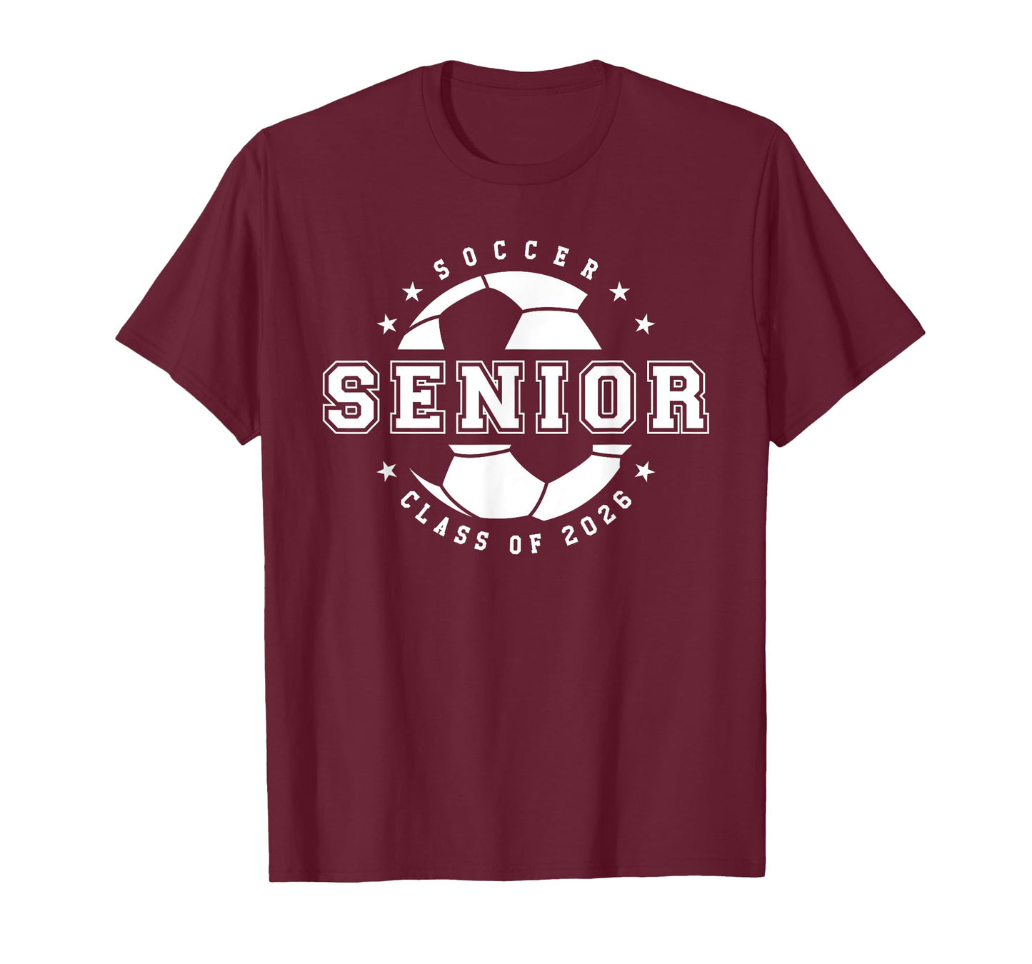 Soccer Player Senior Year Class Of 2026 Grad T-Shirt