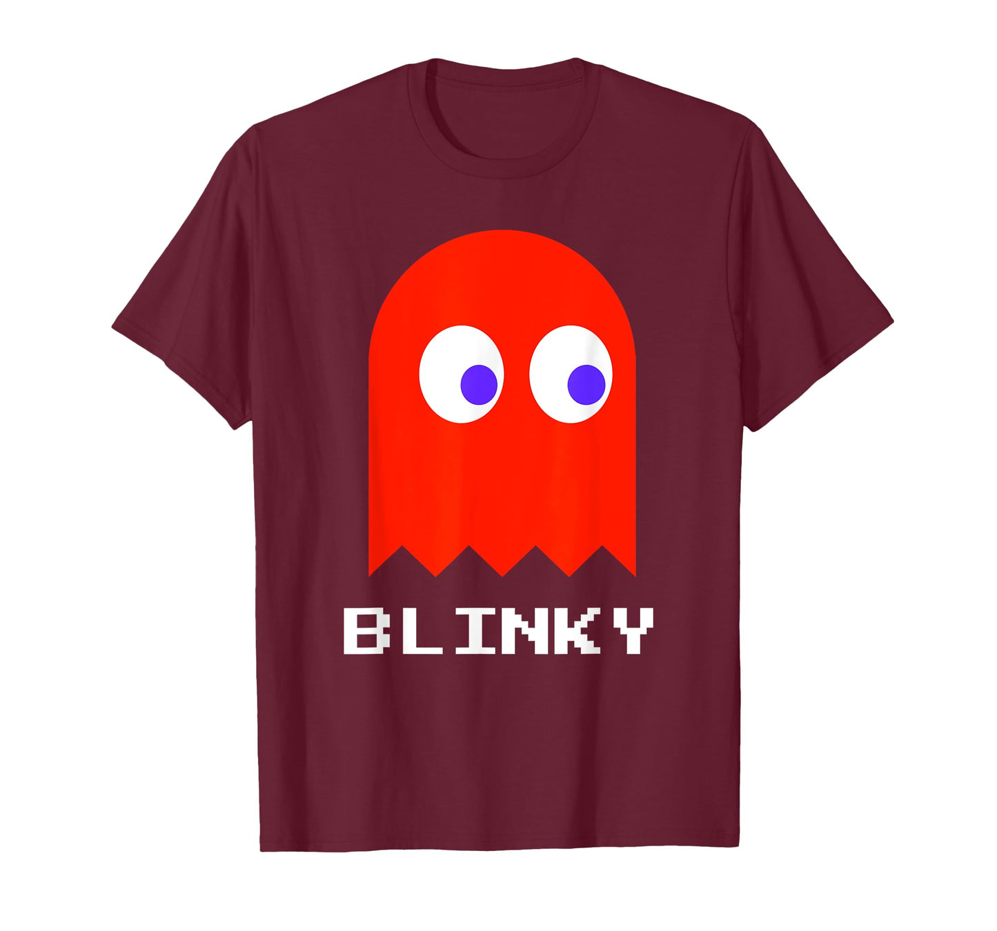 Retro Gamer Nerd BLINKY Halloween Costume T-Shirt