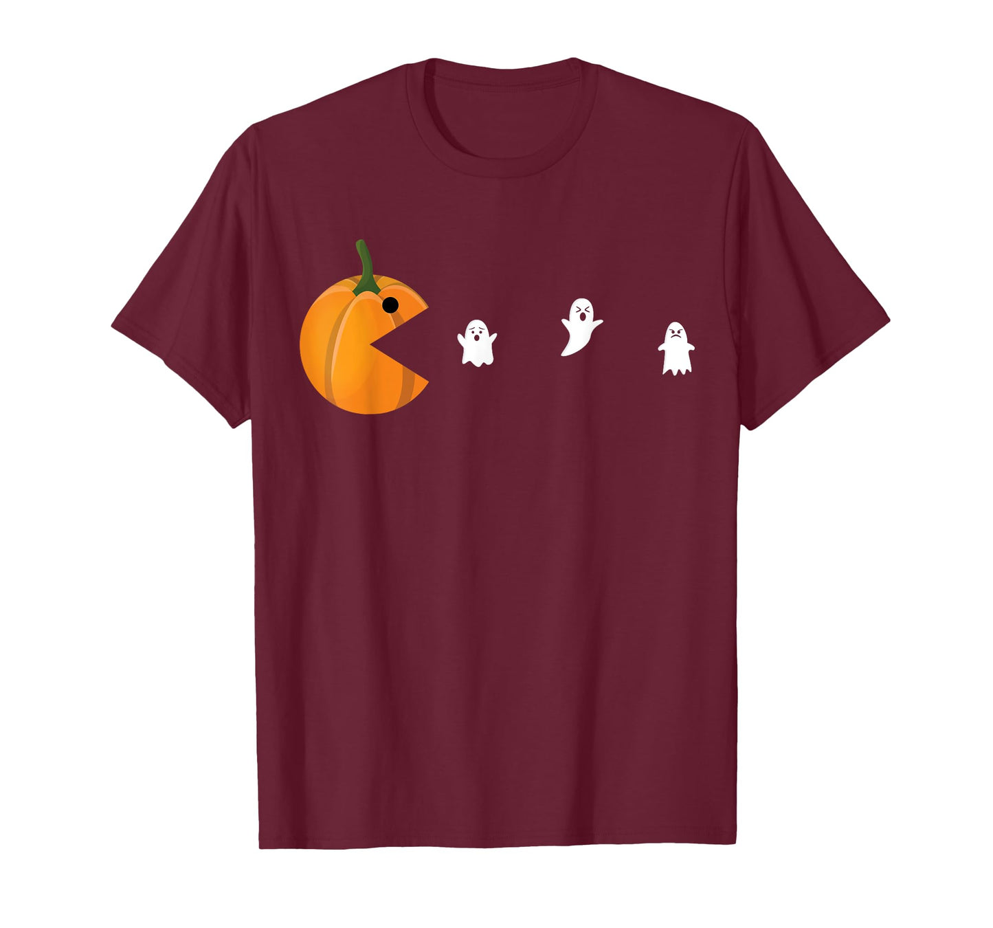 Halloween Pumpkin Face Patch Costume Men Women Fun Kids Boys T-Shirt