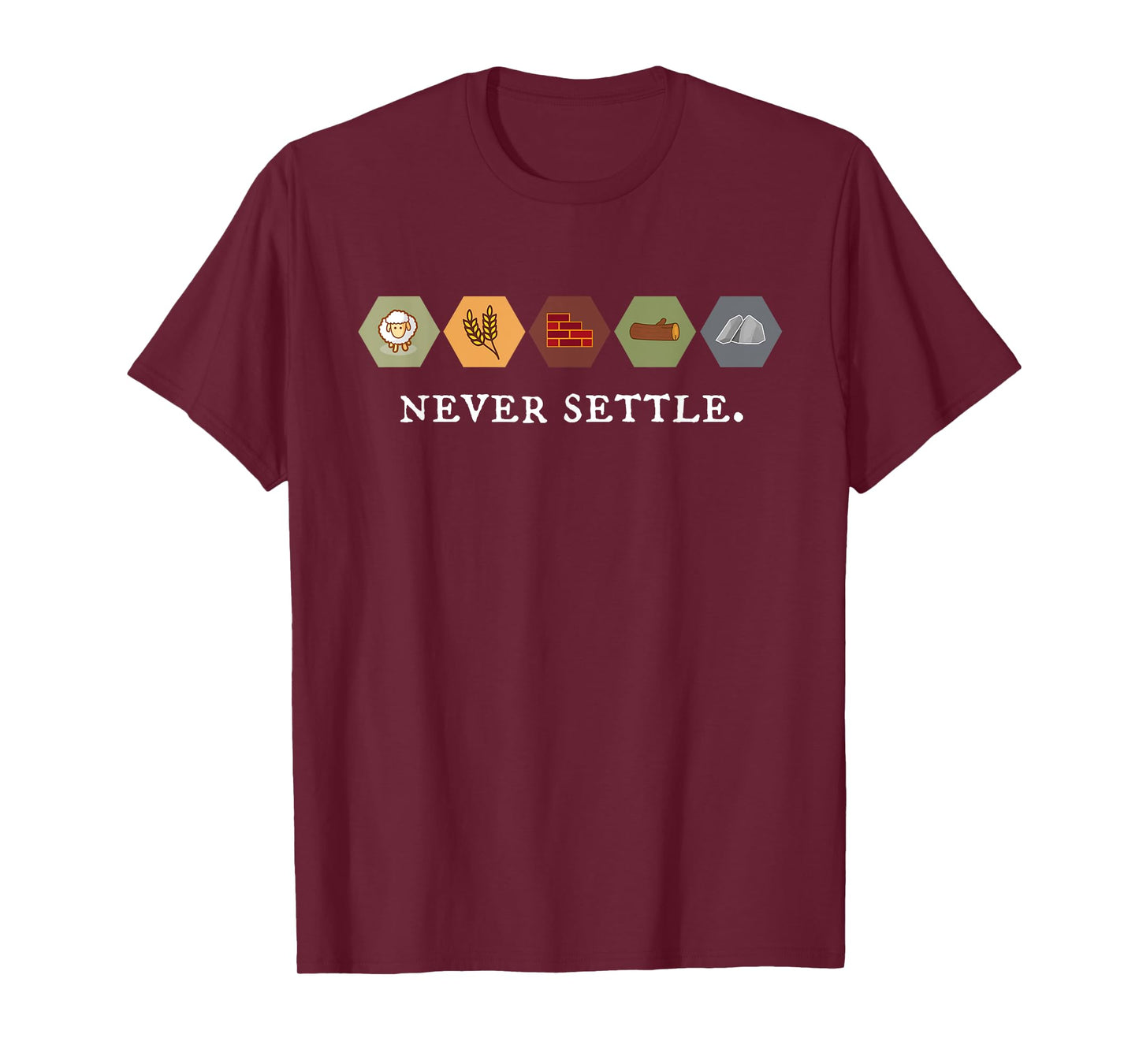 Never Settle Board Games Shirt T-Shirt