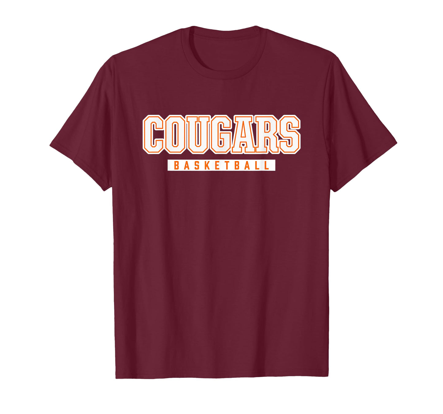 Cougars Basketball Northside High School T-Shirt