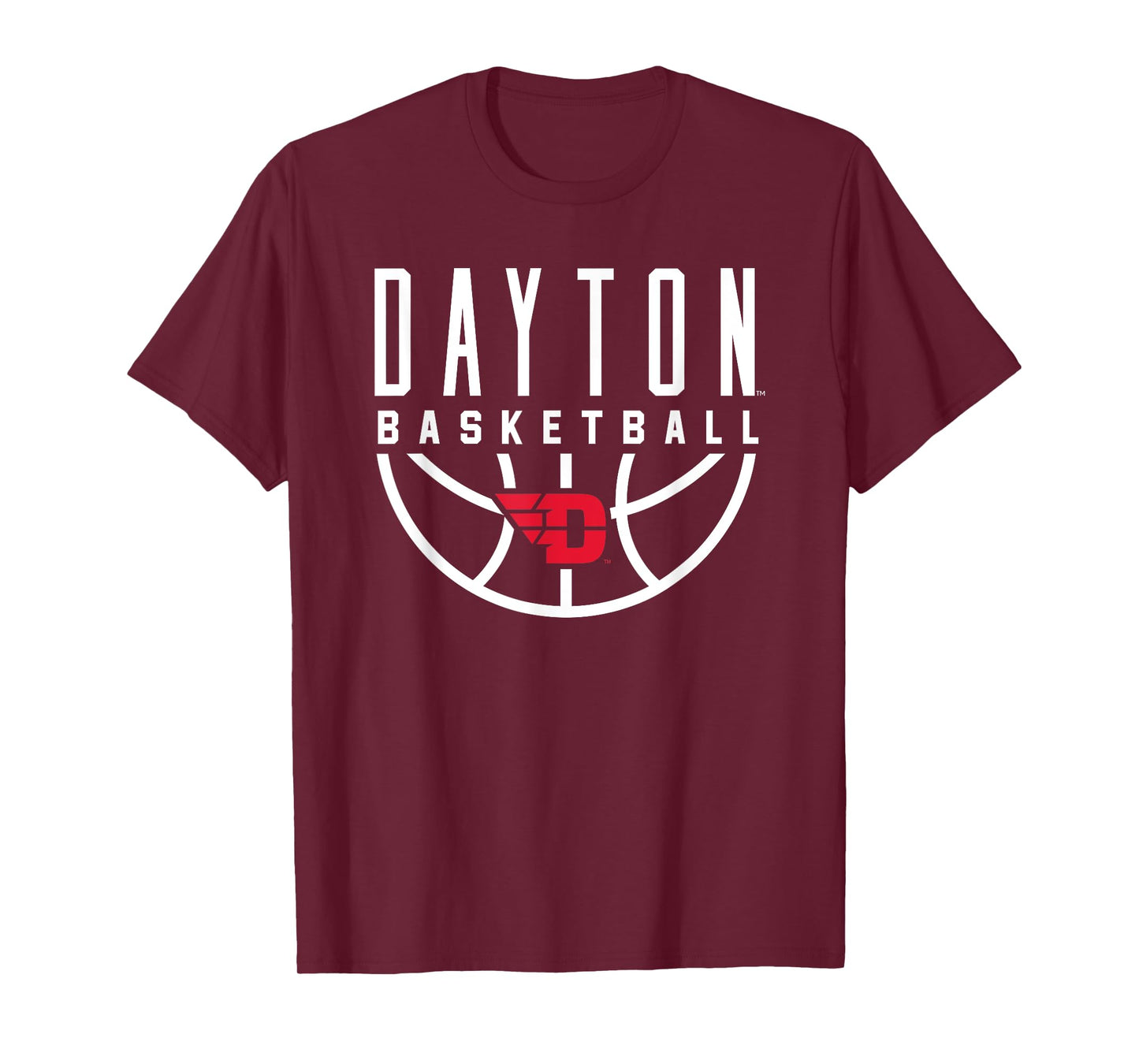 University of Dayton Flyers Basketball Arch T-Shirt