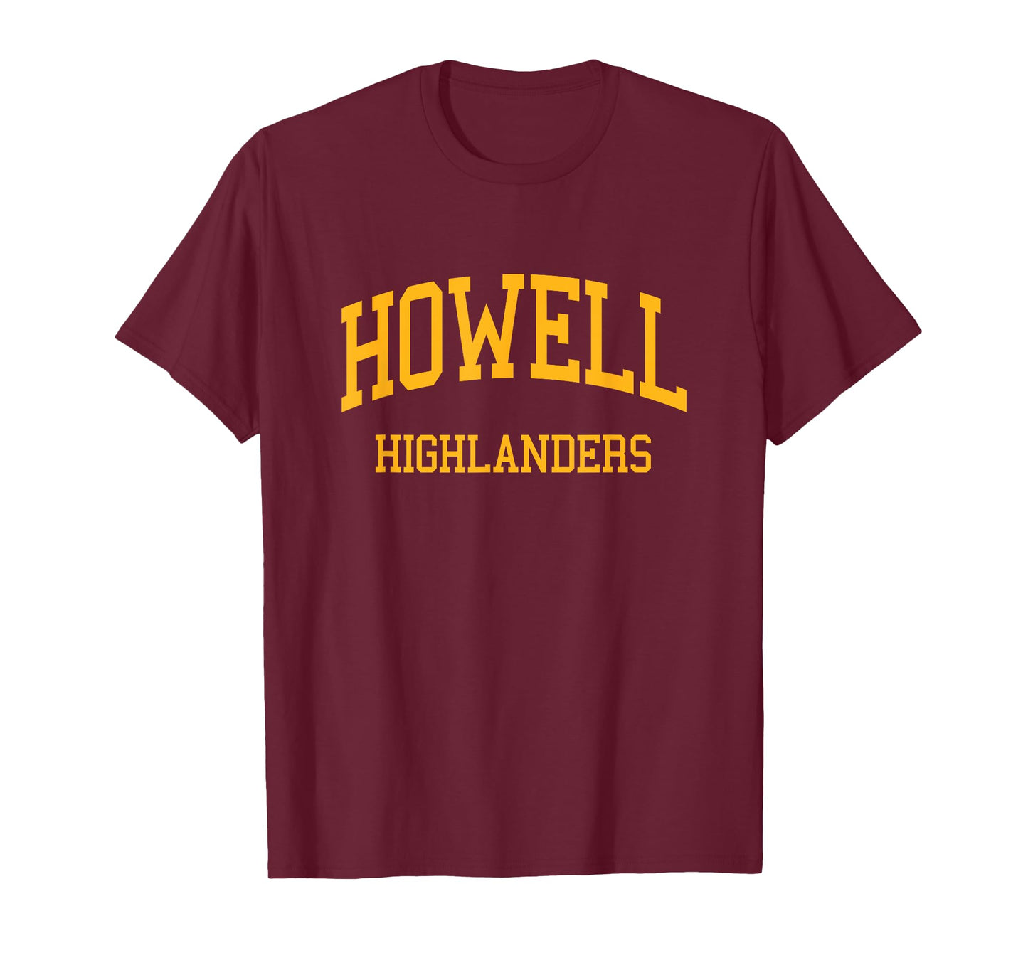 Howell High School HS Howell MI Retro Sports T-Shirt