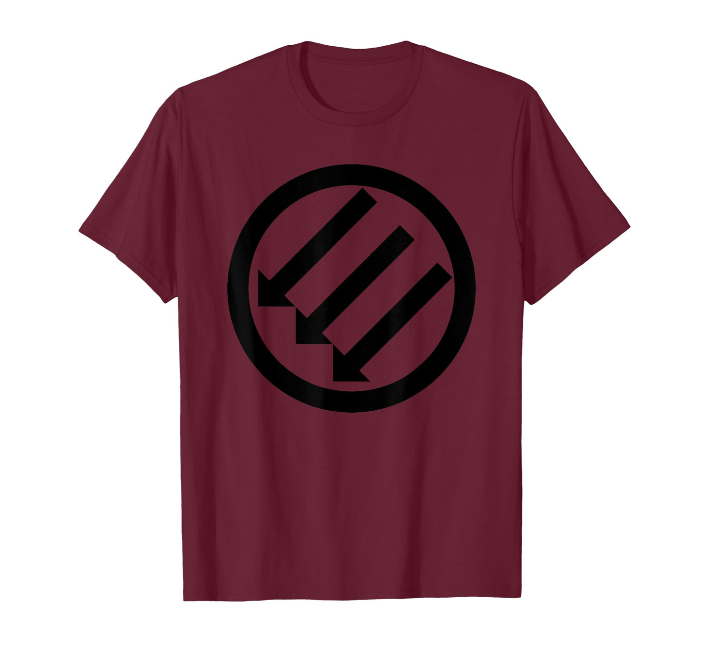 Iron Front - The Three Arrows - Stand Against Fascism T-Shirt