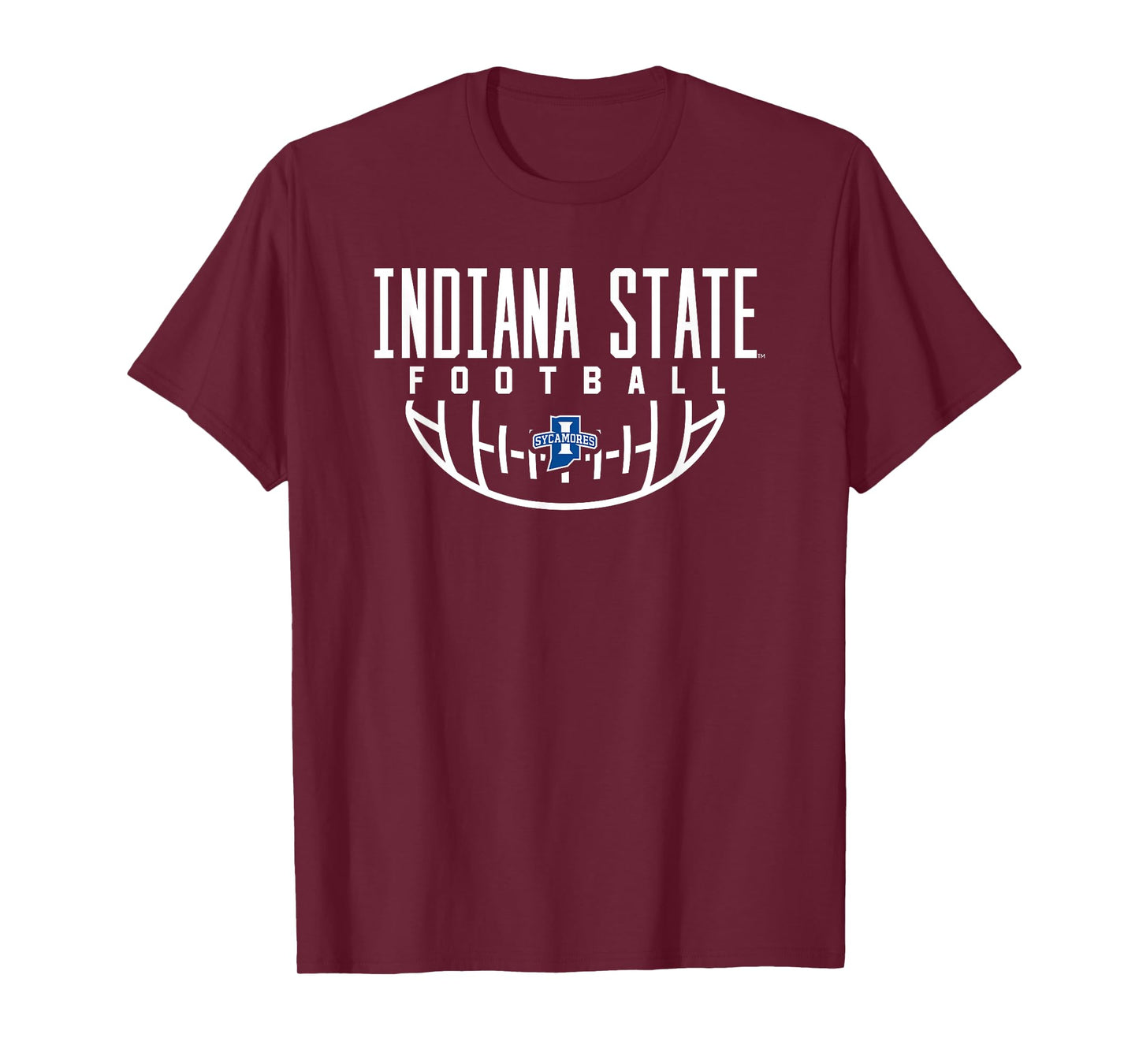 Indiana State University Sycamores Football Arch T-Shirt