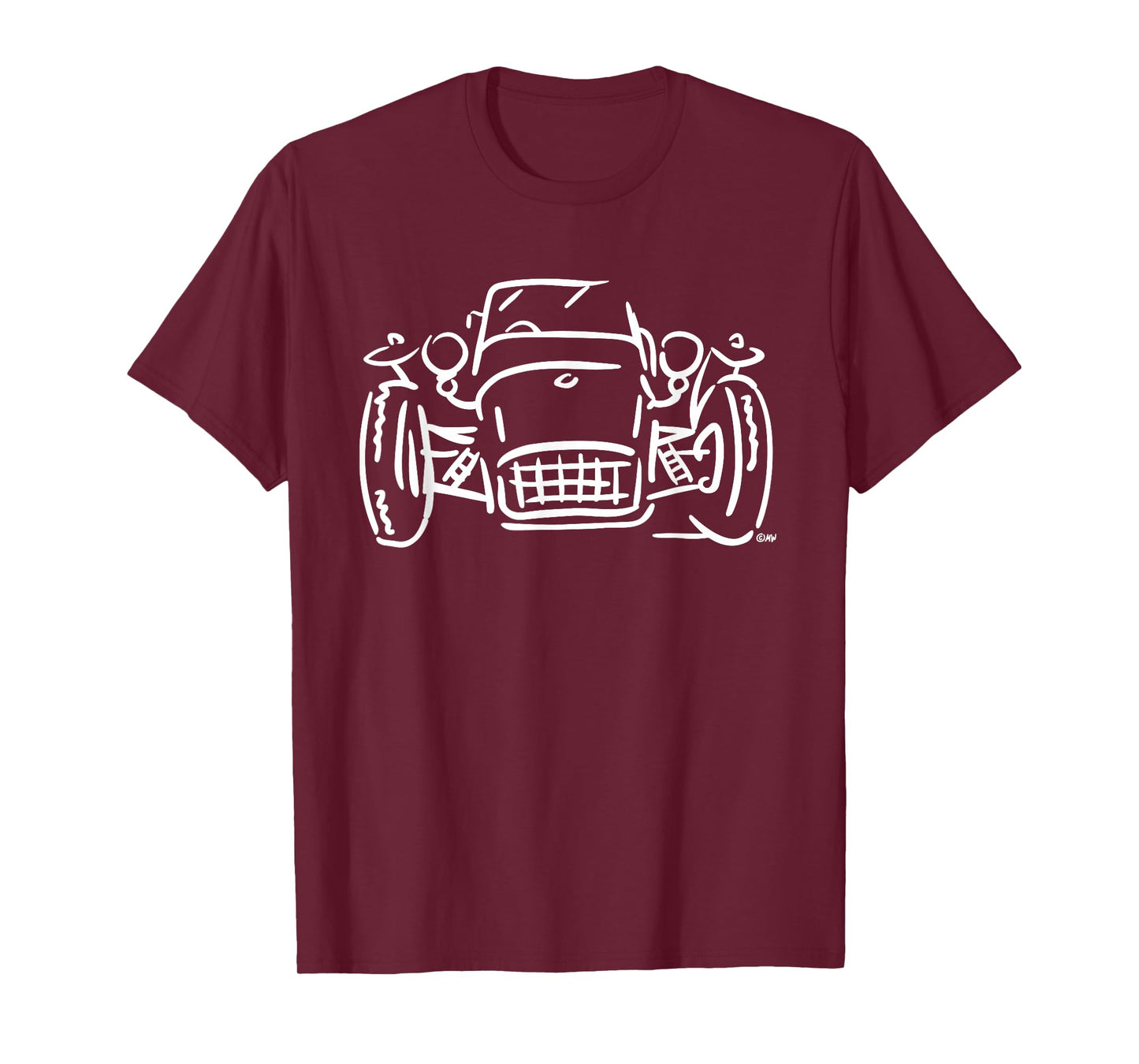 Super 7 Seven Caterham Racing Classic British Sportscar T-Shirt