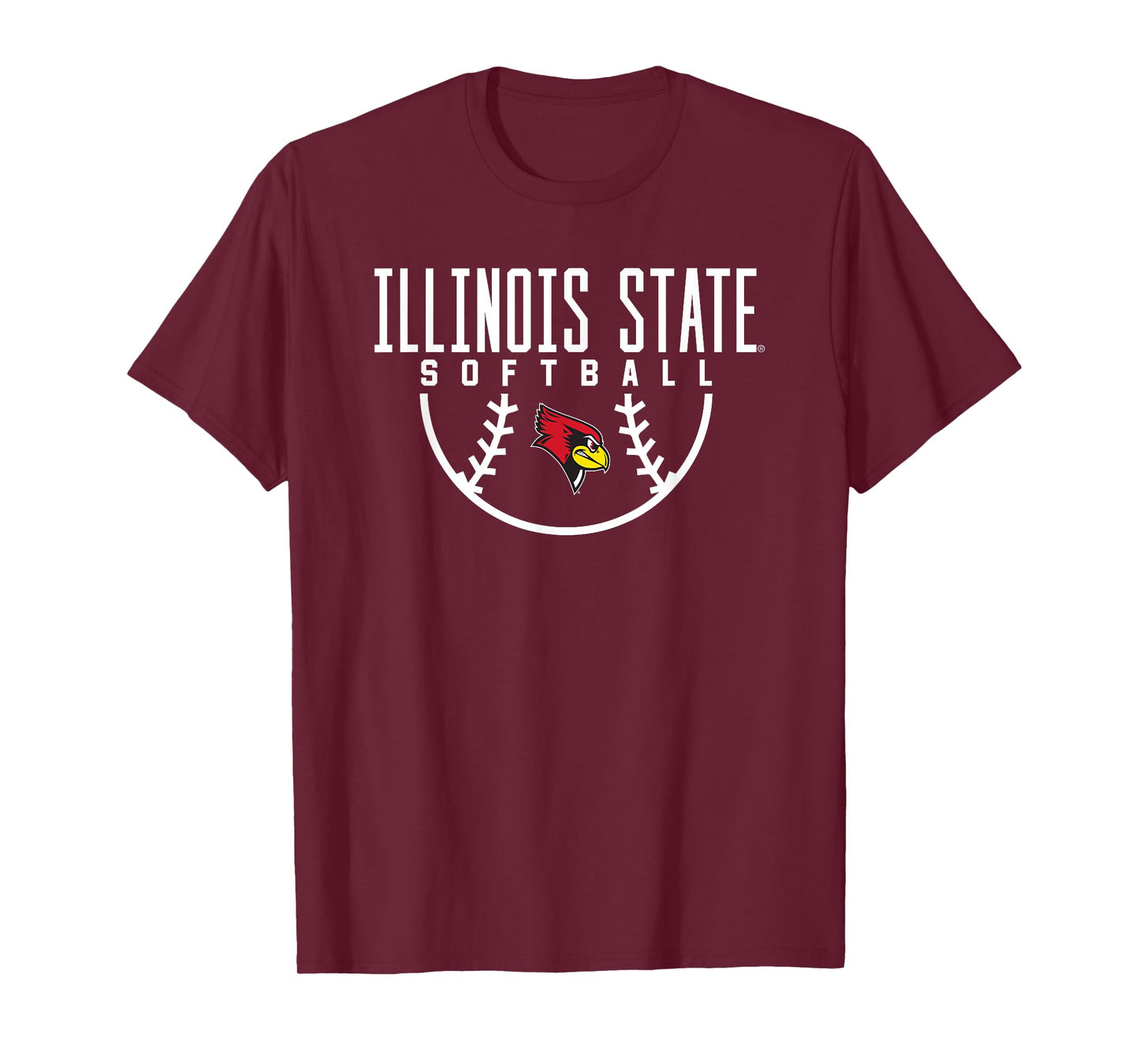 Illinois State University Redbirds Softball Arch T-Shirt