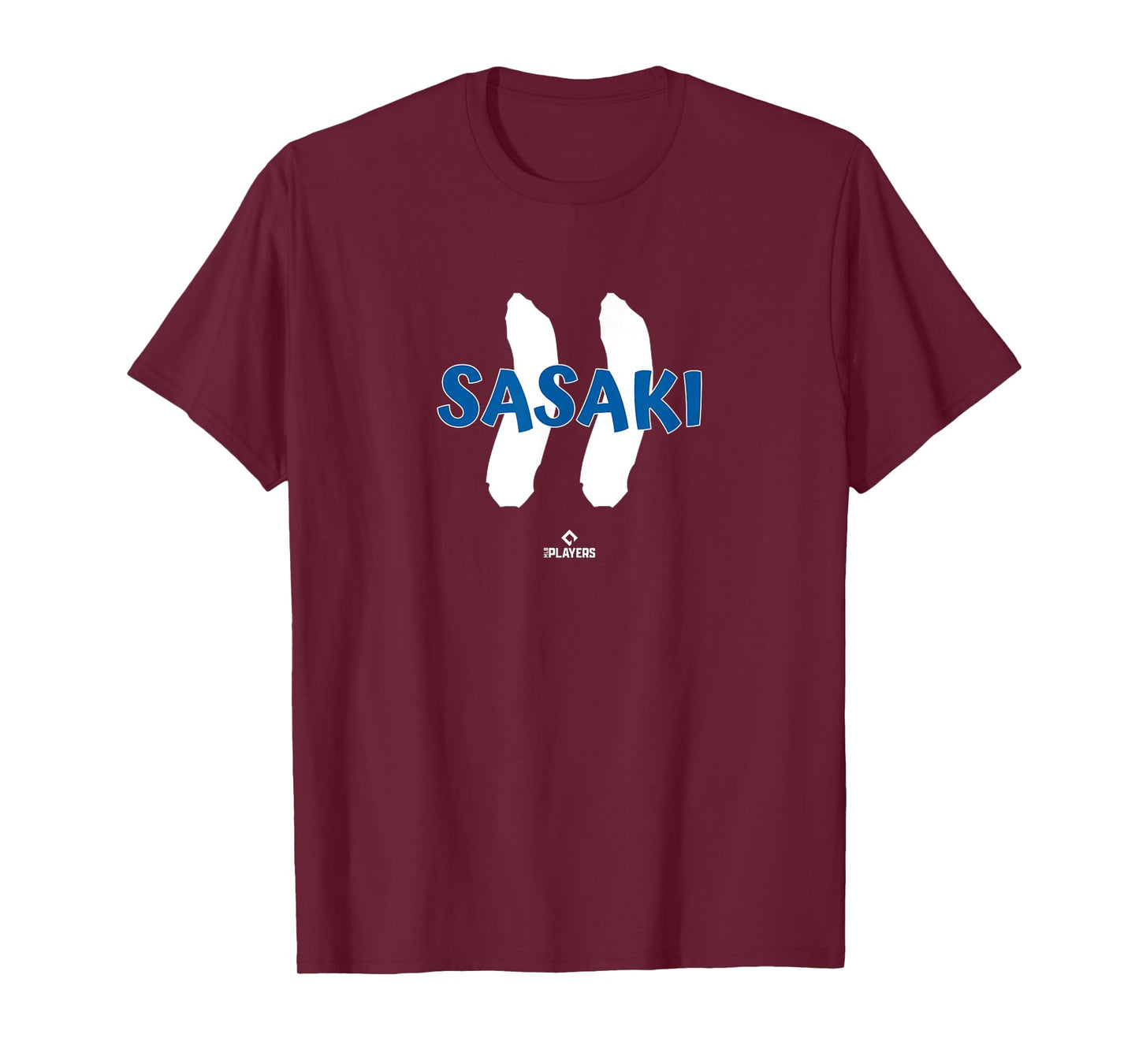 Name and Number Roki Sasaki Los Angeles Baseball MLBPA T-Shirt
