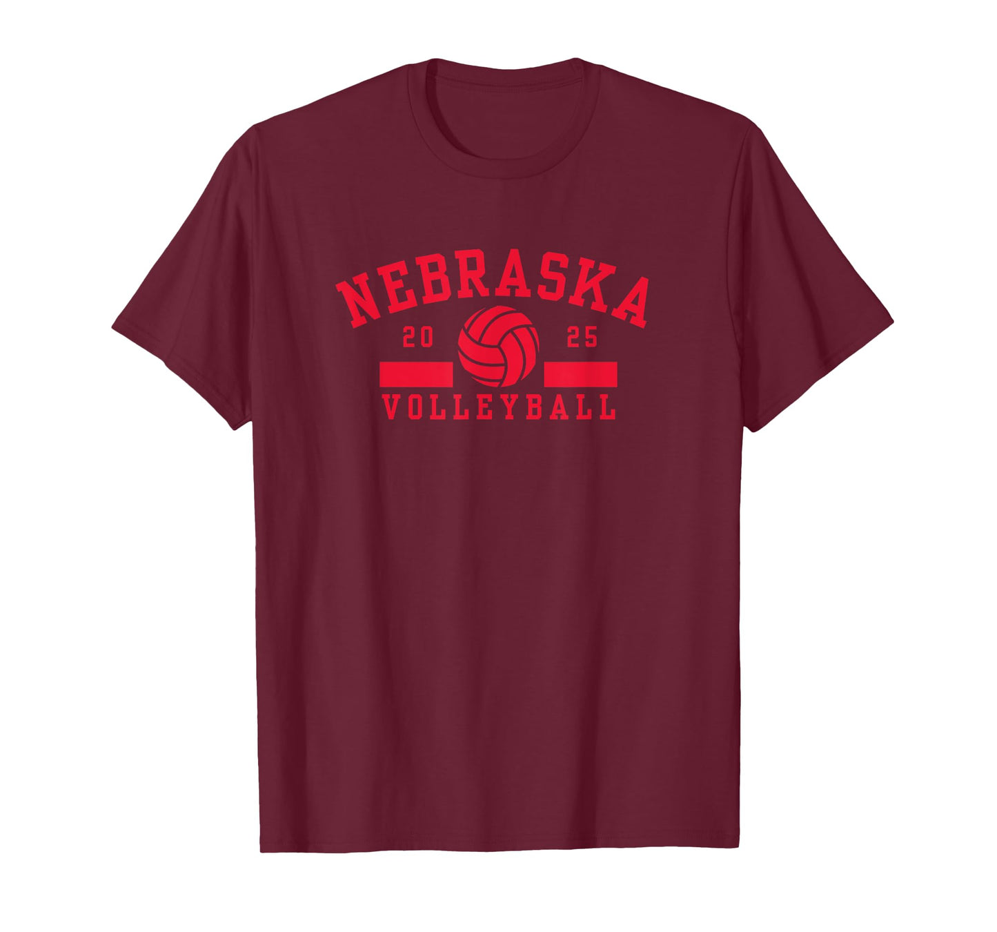 Nebraska Volleyball 2025 Team Player T-Shirt