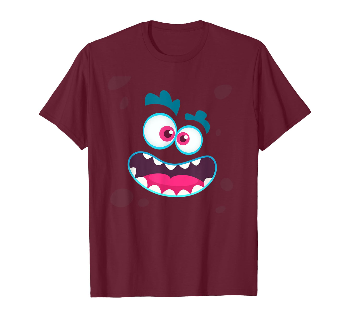 Cute Monster Face Emotion Halloween Costume Gift T-Shirt