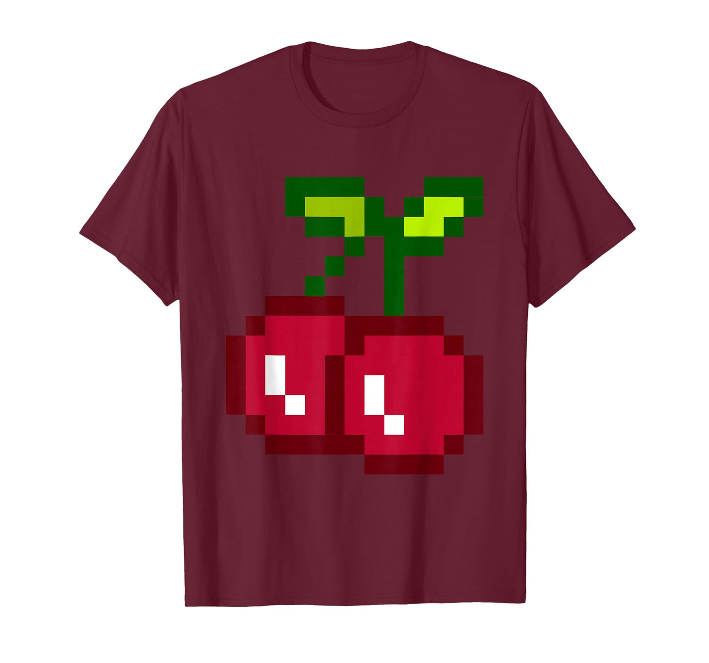 Pixel Cherries 80s Video Game Halloween Costume Easy Group T-Shirt