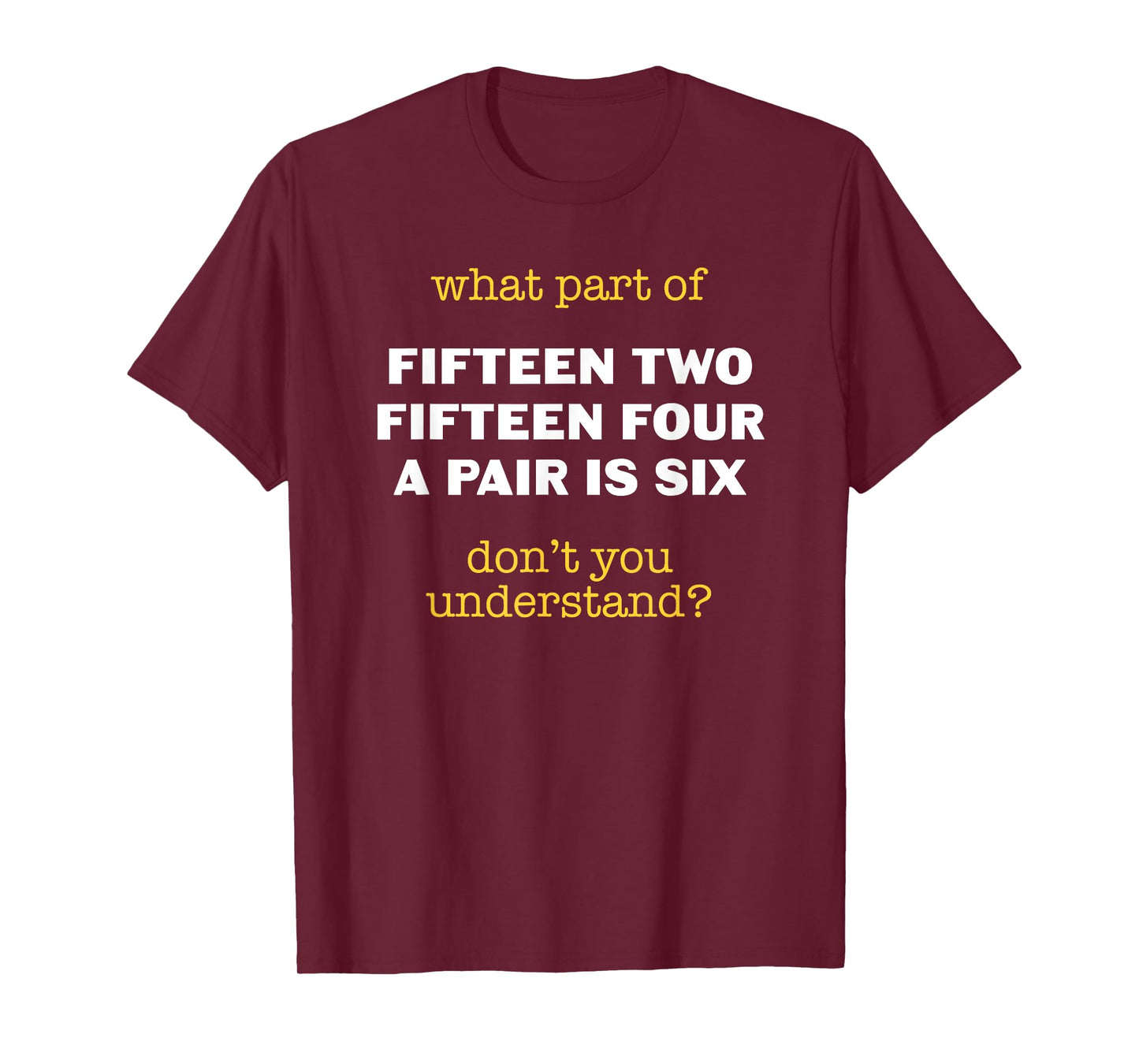 Funny Cribbage Player Apparel Unisex-Adults Black T-Shirt Small