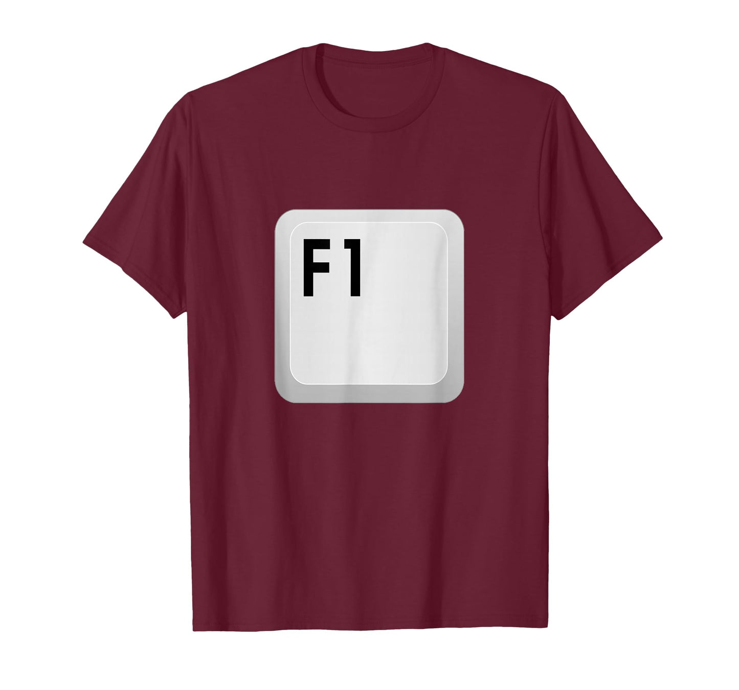 F1 Help keyboard key funny t-shirt T-Shirt