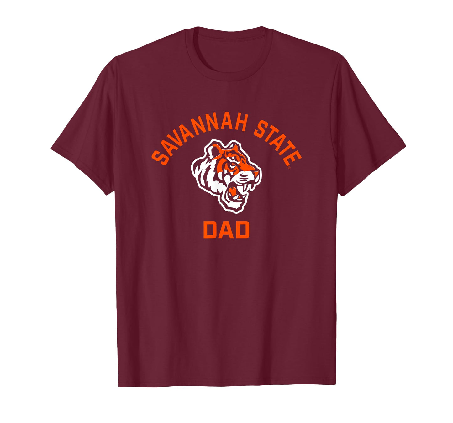Savannah State University SSU Tigers Arched Dad T-Shirt