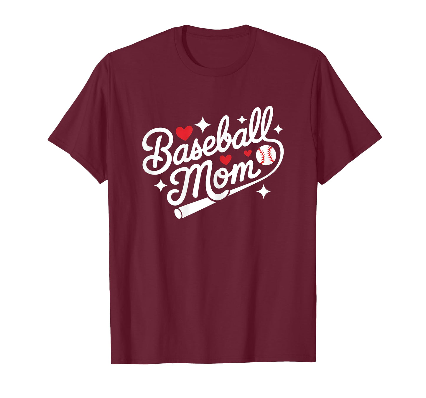 Baseball Mom Cute Baseball Player Mother Women's T-Shirt