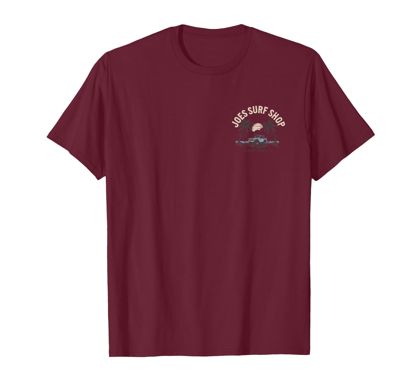 Joe's Surf Shop Early Bird Logo Graphic T-Shirt