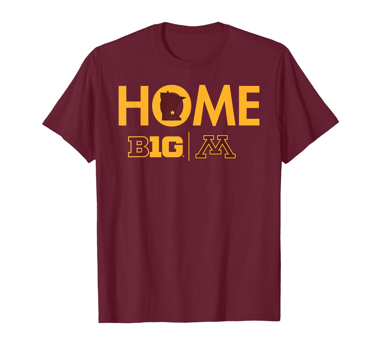 Minnesota Golden Gophers Big 10 Home Logo T-Shirt